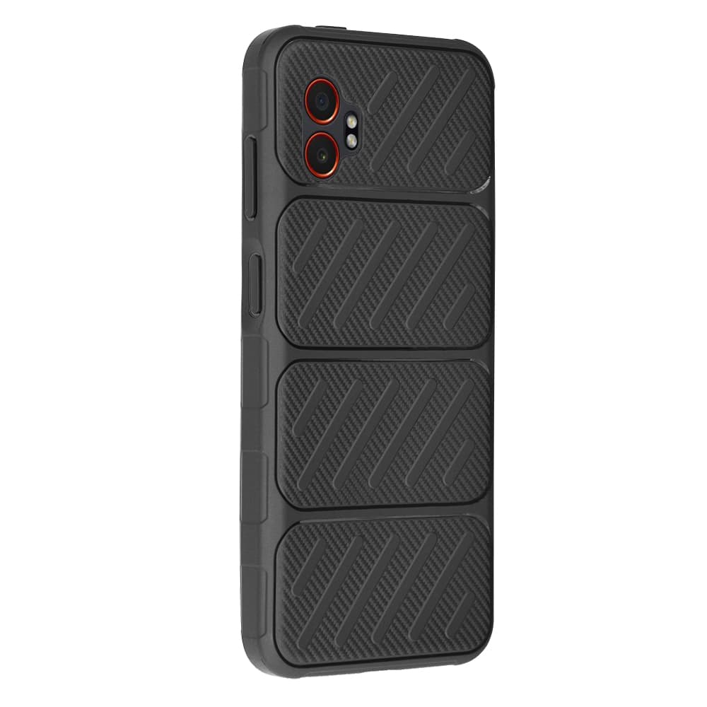 Techsuit CarbonFiber pro Samsung Galaxy Xcover7 Pro černý - náhled 3