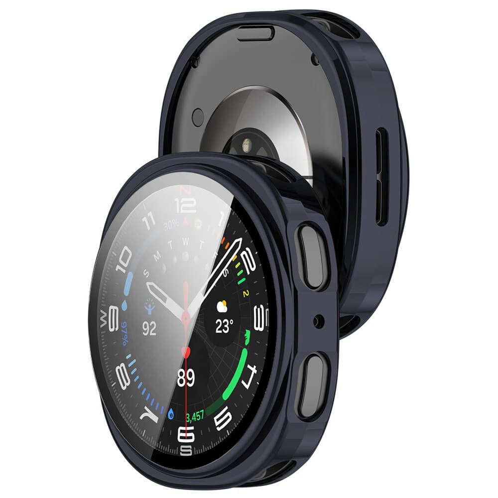 Techsuit Defense360 Pro + Ochranná fólie Samsung Galaxy Watch8 40mm Oxfordská modrá - náhled 3