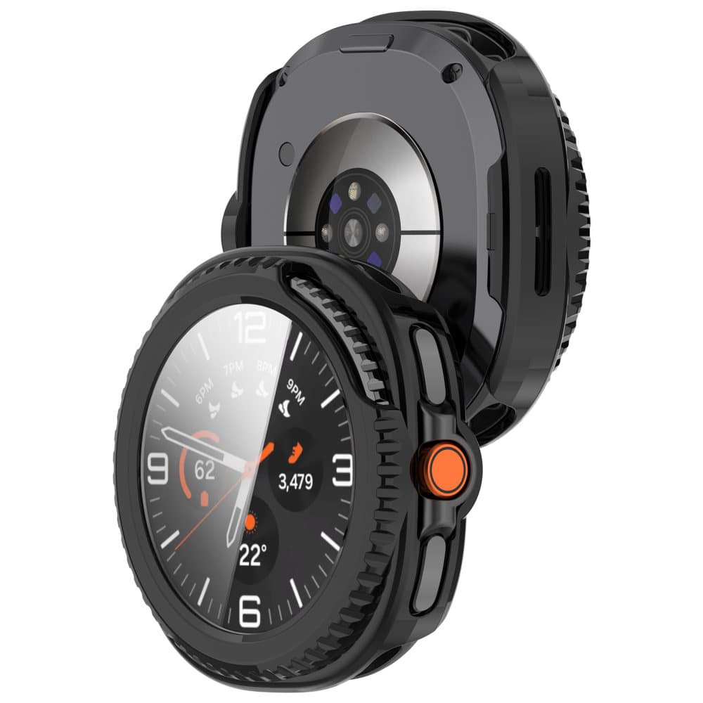 Techsuit Defense360 Pro s ochranným sklem Samsung Galaxy Watch8 Classic tmavě tyrkysová - náhled 3