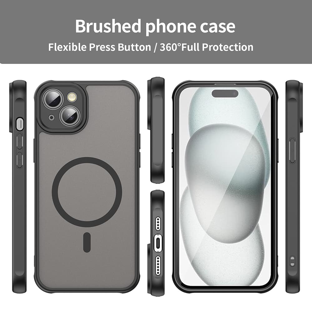 Techsuit HaloFrost II MagSafe pro iPhone 14 Plus černá - náhled 3