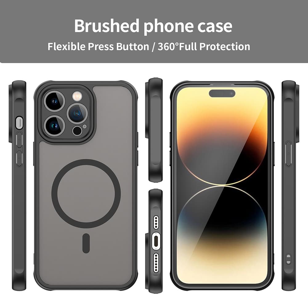 Techsuit HaloFrost II MagSafe pro iPhone 14 Pro Max černá - náhled 3