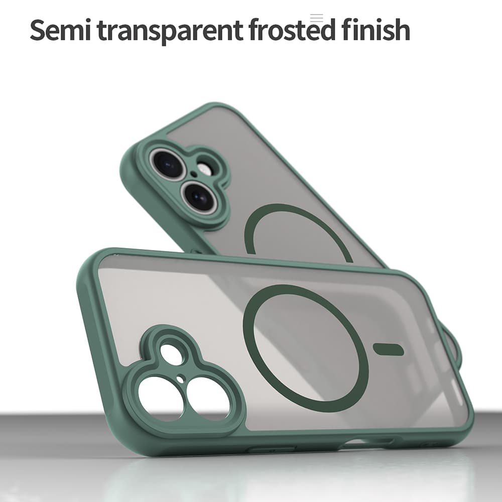 Techsuit HaloFrost II MagSafe pro iPhone 17 zelený - náhled 3