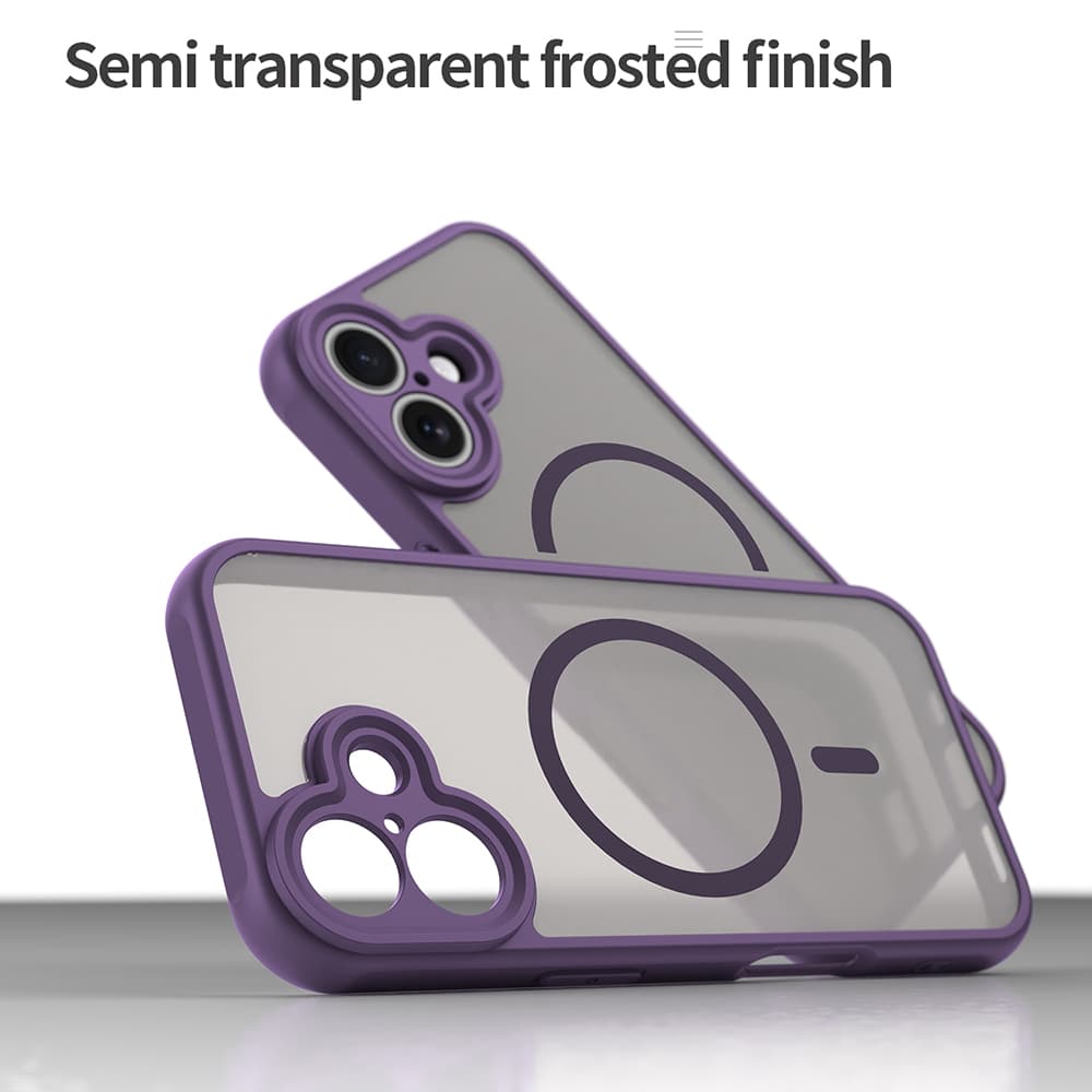 Techsuit HaloFrost II MagSafe pro iPhone 17 fialová - náhled 3