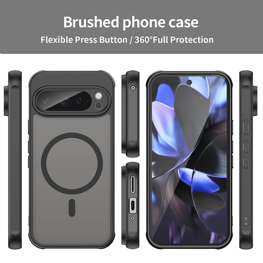 Techsuit HaloFrost II MagSafe pro Google Pixel 9 Pro černý - náhled 3
