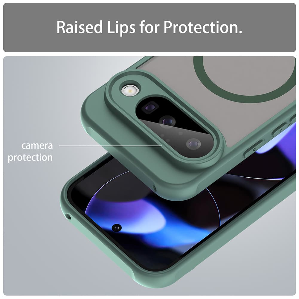 Techsuit HaloFrost II MagSafe pro Google Pixel 10 zelená - náhled 3