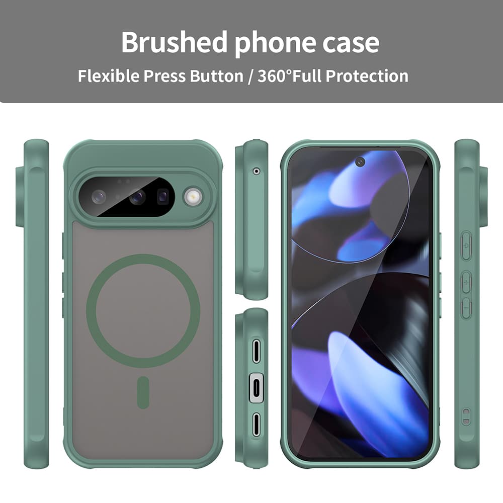 Techsuit HaloFrost II MagSafe pro Google Pixel 10 Pro zelená - náhled 3