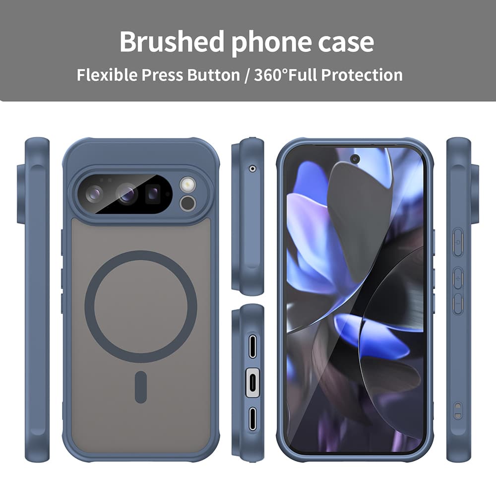 Techsuit HaloFrost II MagSafe Google Pixel 10 Pro námořnická modrá - náhled 3