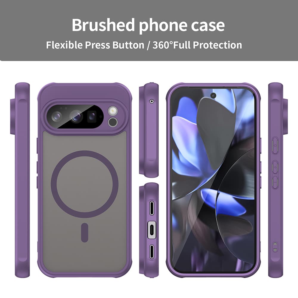 Techsuit HaloFrost II MagSafe Google Pixel 10 Pro fialová - náhled 3