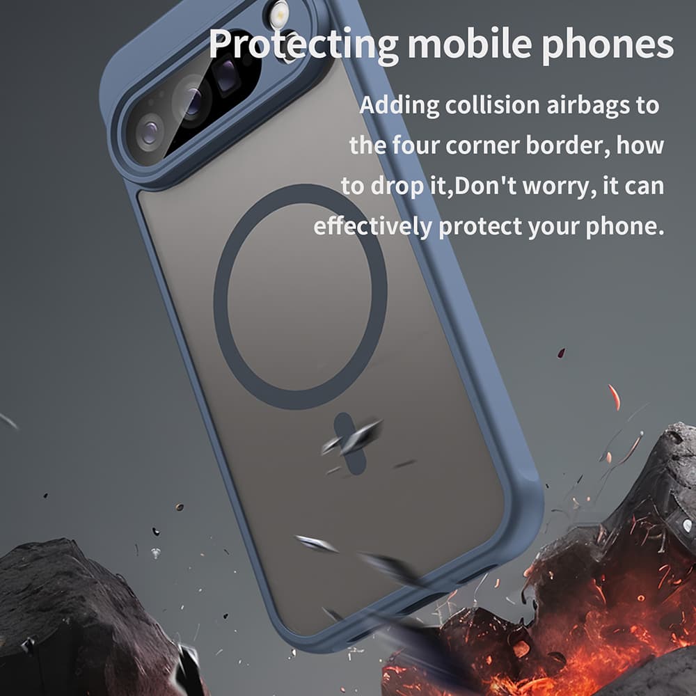 Techsuit HaloFrost II MagSafe Google Pixel 10 Pro XL námořnická modrá - náhled 3