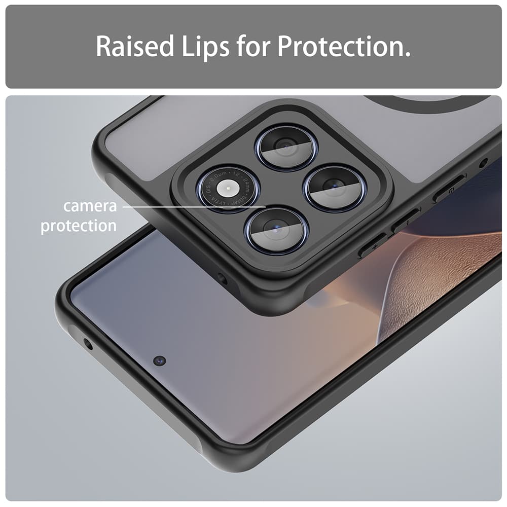Techsuit HaloFrost II MagSafe pro Motorola Edge 60 / 60 Fusion černý - náhled 3