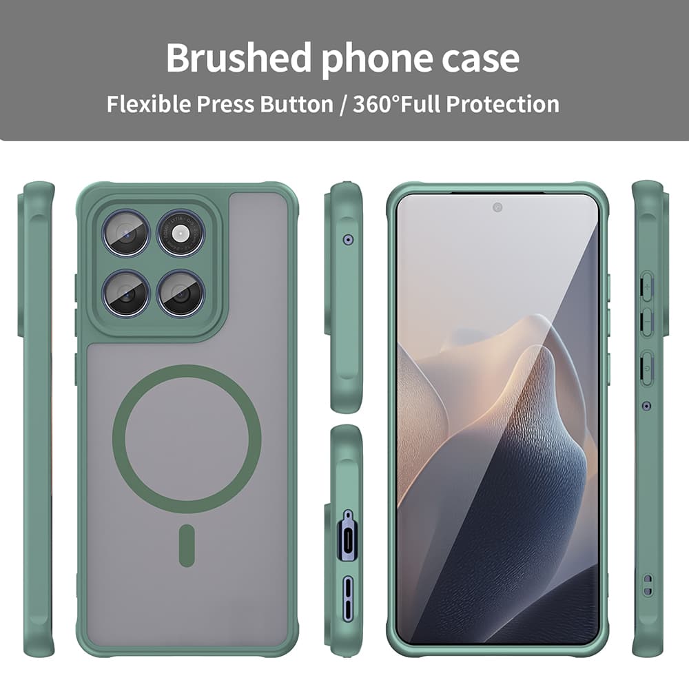 Techsuit HaloFrost II MagSafe pro Motorola Edge 60/60 Fusion zelená - náhled 3