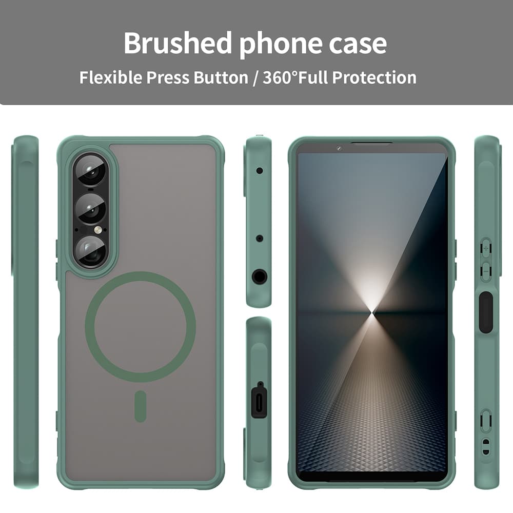 Techsuit HaloFrost II MagSafe pro Sony Xperia 1 VII zelená - náhled 3
