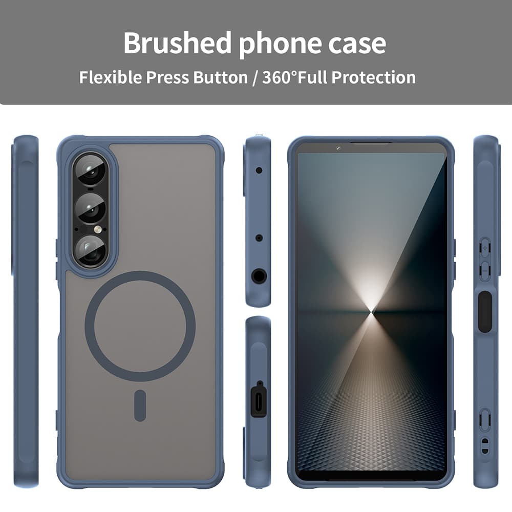 Techsuit HaloFrost II MagSafe pro Sony Xperia 1 VII tmavě modrá - náhled 3