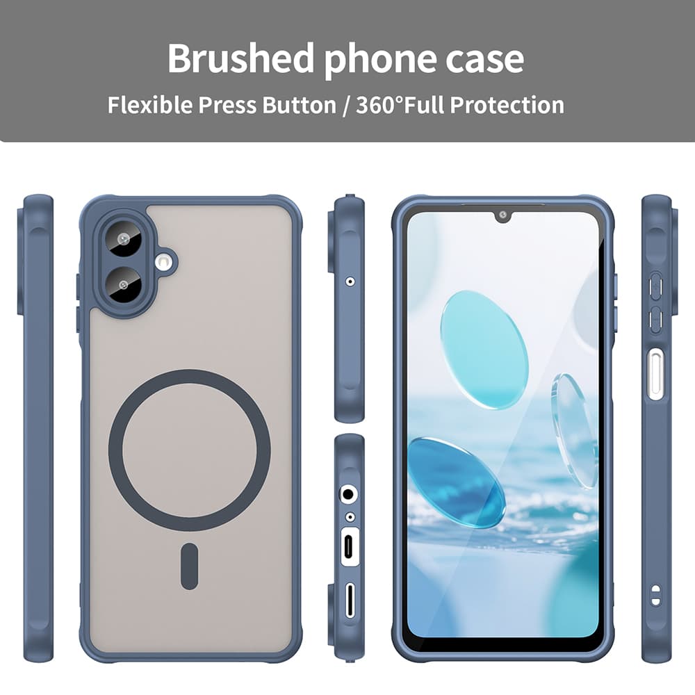 Techsuit HaloFrost II MagSafe pro Samsung Galaxy A07 4G v námořnické modré - náhled 3