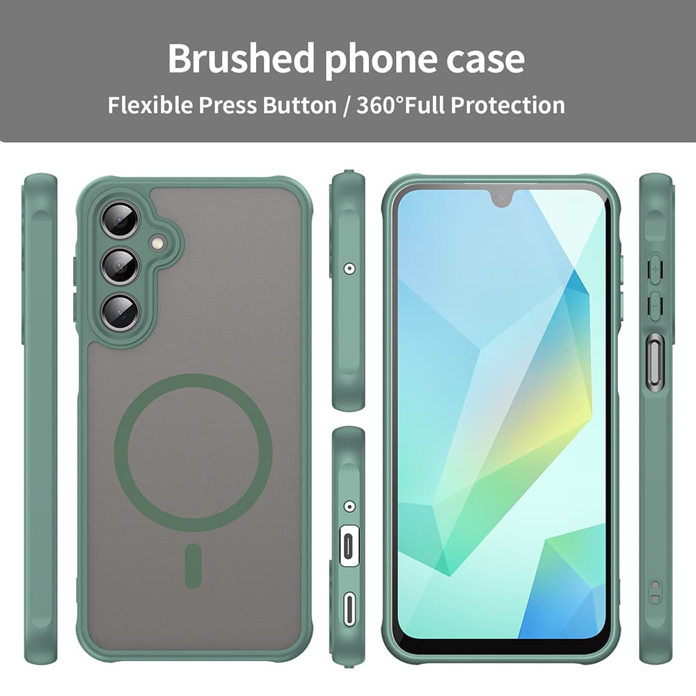 Techsuit HaloFrost II MagSafe pro Samsung Galaxy A16 4G A16 5G zelená - náhled 3