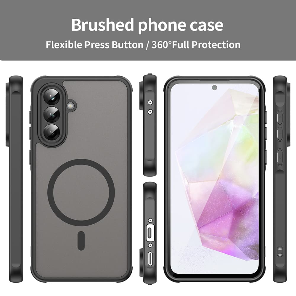 Techsuit HaloFrost II MagSafe pro Samsung Galaxy A36 5G černý - náhled 3