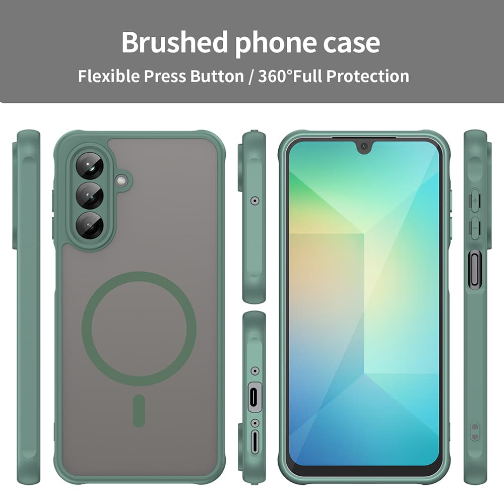 Techsuit HaloFrost II MagSafe pro Samsung Galaxy A26 5G zelený - náhled 3