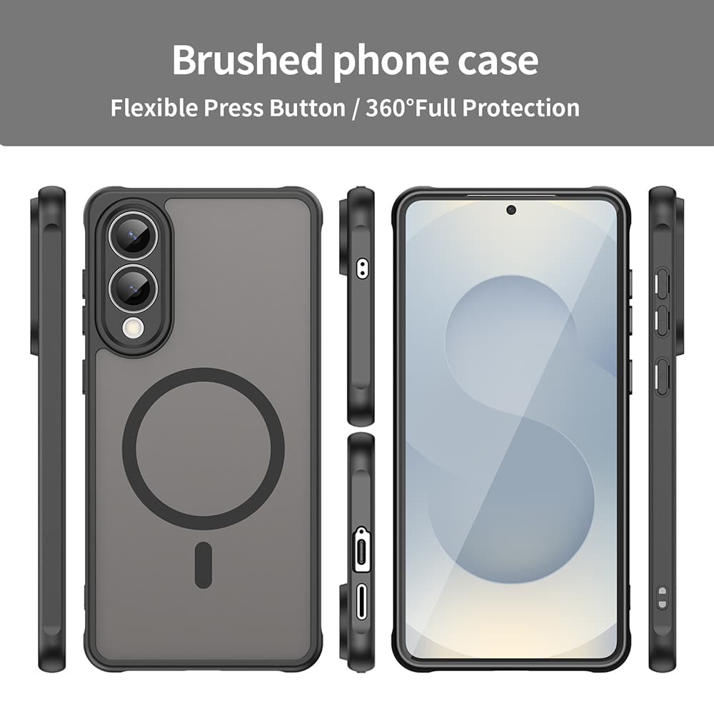 Techsuit HaloFrost II MagSafe pro Samsung Galaxy S25 Edge černá - náhled 3