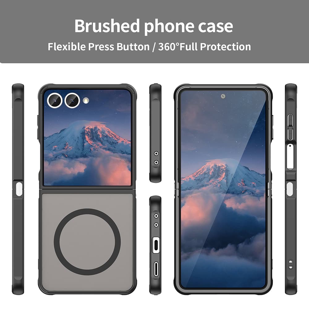 Techsuit - HaloFrost II MagSafe - Samsung Galaxy Z Flip7 - černá - náhled 3