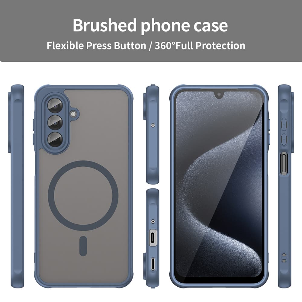 Techsuit HaloFrost II MagSafe pro Samsung Galaxy A17 5G A17 4G námořnická modrá - náhled 3