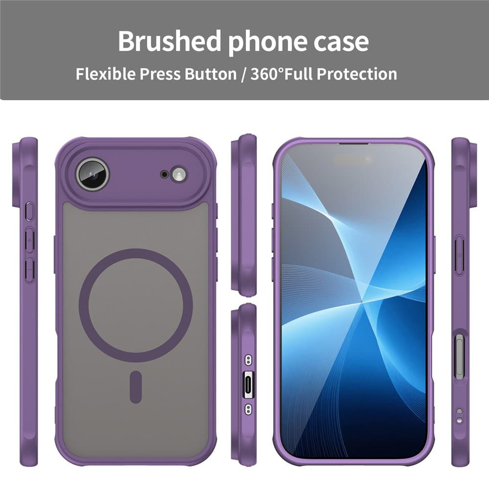 Techsuit HaloFrost II MagSafe pro iPhone 17 Air fialový - náhled 3