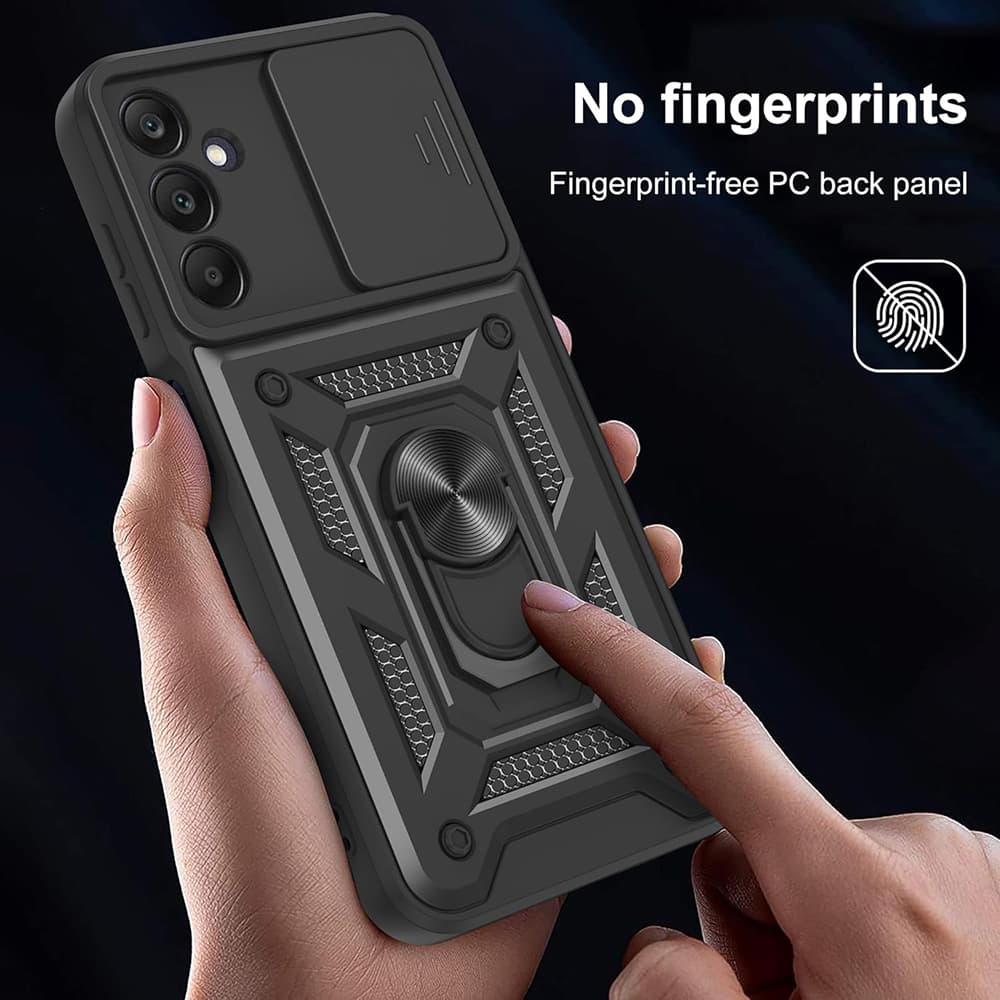 Techsuit CamShield Series pouzdro pro Samsung Galaxy A17 5G/A17 4G černé - náhled 3