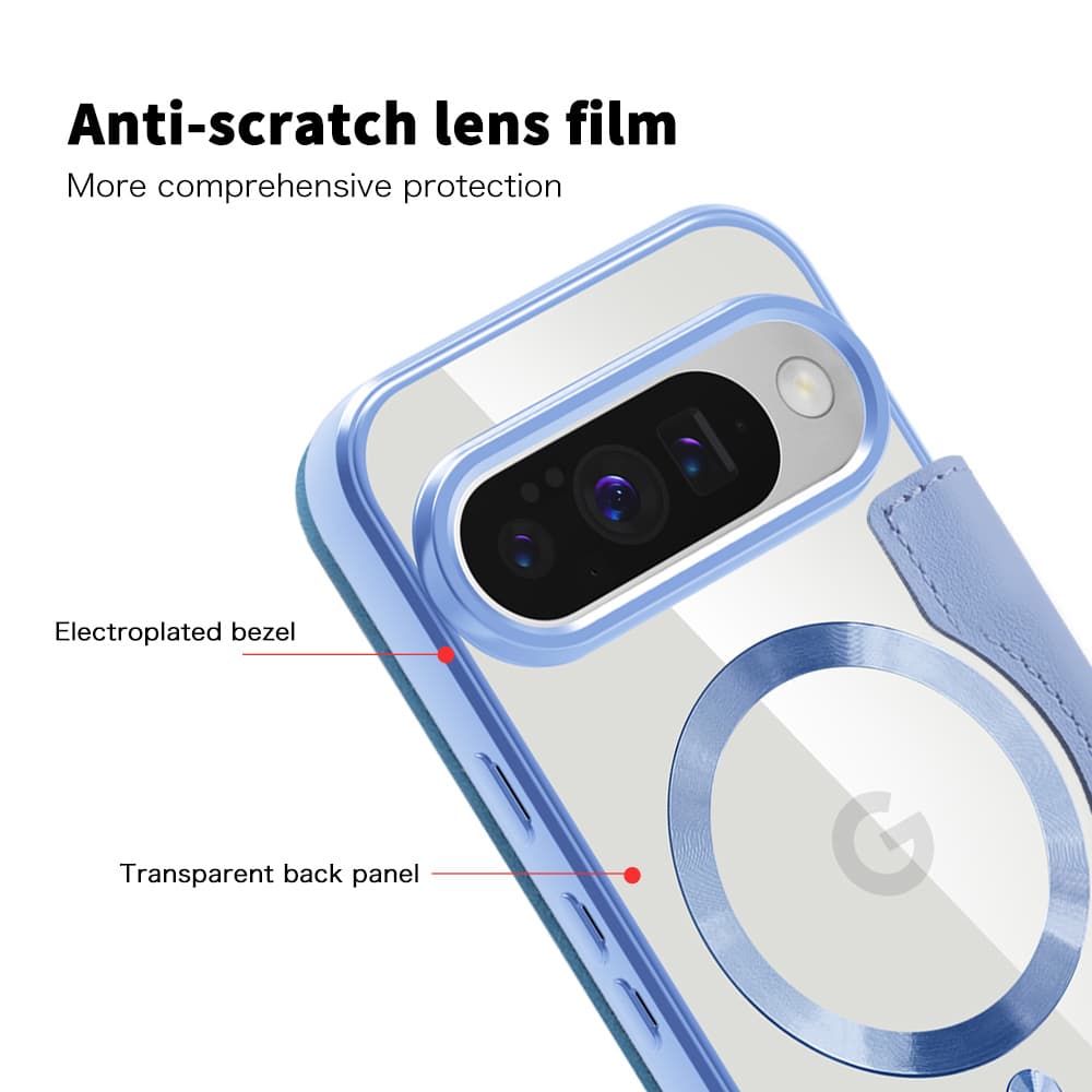 Pouzdro na knihu Techsuit SmartMag Google Pixel 10 Pro XL světle modrá - náhled 3