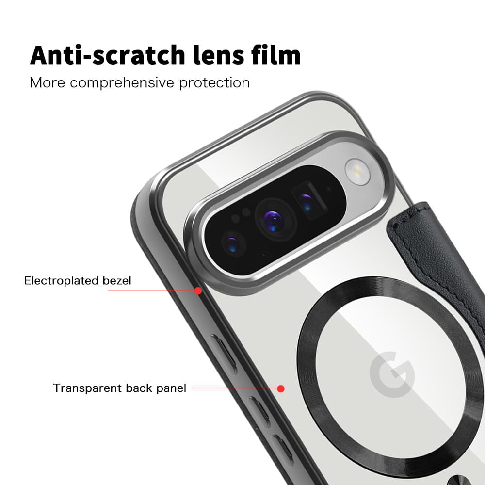 Pouzdro Techsuit SmartMag Book pro Google Pixel 10 Pro XL černé - náhled 3