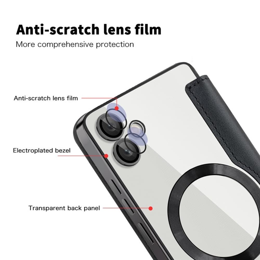 Pouzdro na knihu Techsuit SmartMag pro Samsung Galaxy A05 černé - náhled 3
