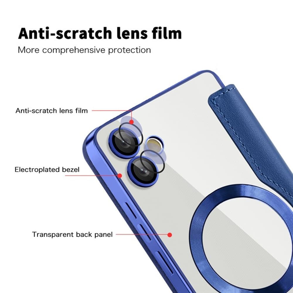Pouzdro na knihu Techsuit SmartMag pro Samsung Galaxy A05 modré - náhled 3