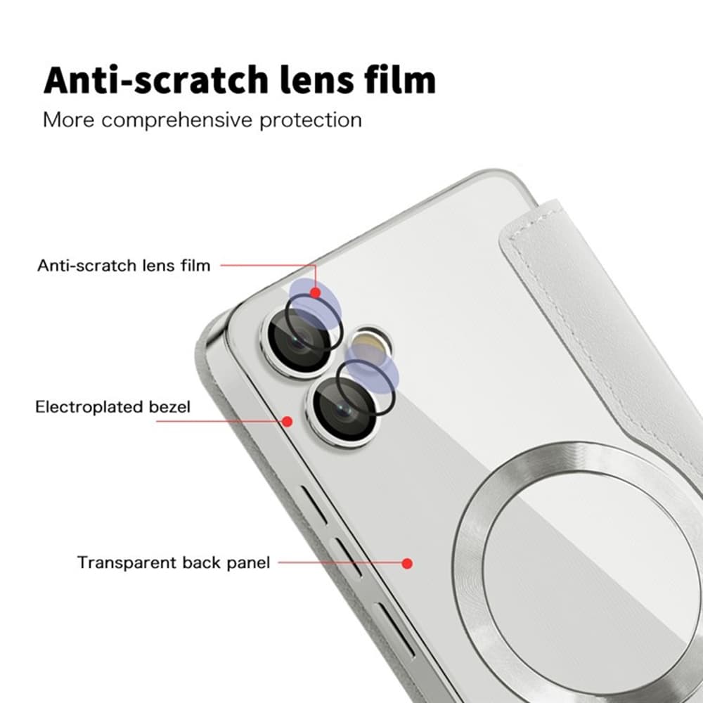 Pouzdro na knihu Techsuit SmartMag pro Samsung Galaxy A05 šedé - náhled 3