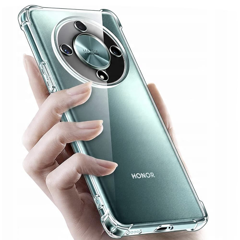 Techsuit Nárazuvzdorný Průhledný Silikon Honor Magic6 Lite Clear - náhled 3
