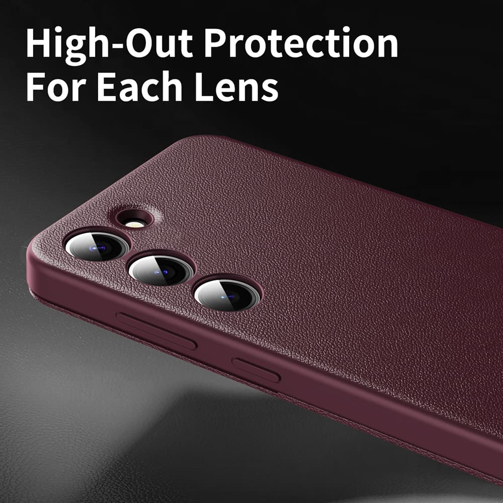 Techsuit SmartView Series pro Samsung Galaxy S23 červená - náhled 3