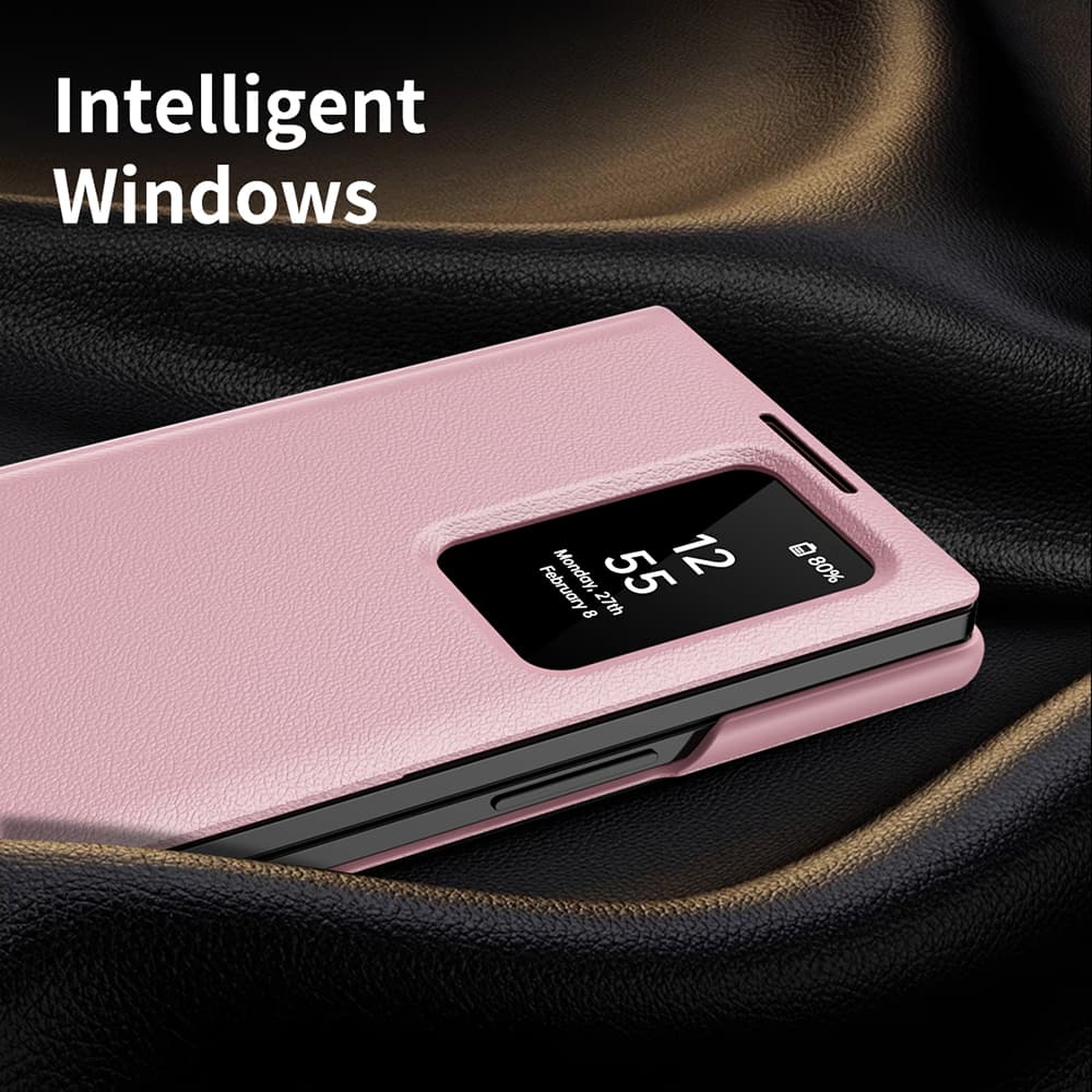 Techsuit SmartView Series pro Samsung Galaxy Z Fold3 5G růžová - náhled 3
