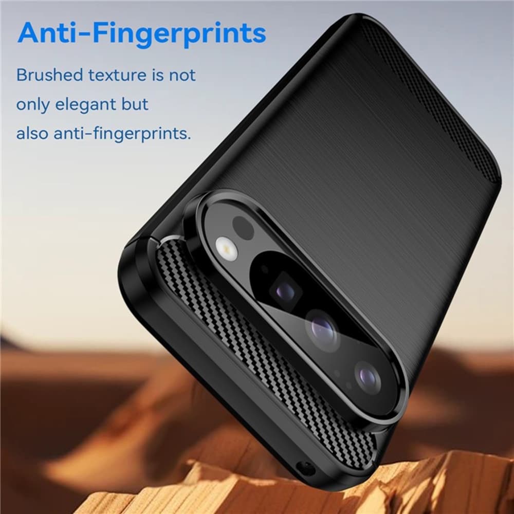Techsuit Carbon Silicone pro Google Pixel 10 / 10 Pro černý - náhled 3