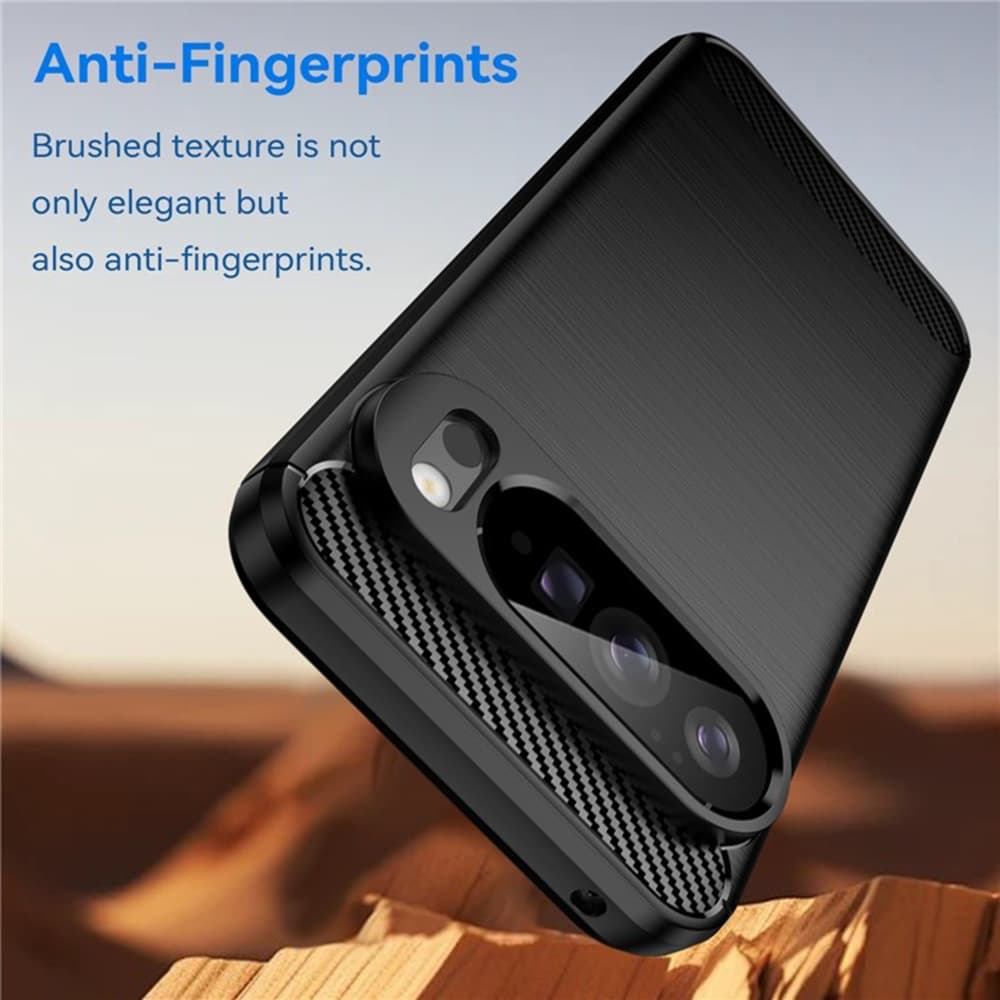 Techsuit Carbon Silicone Google Pixel 10 Pro XL černý - náhled 3