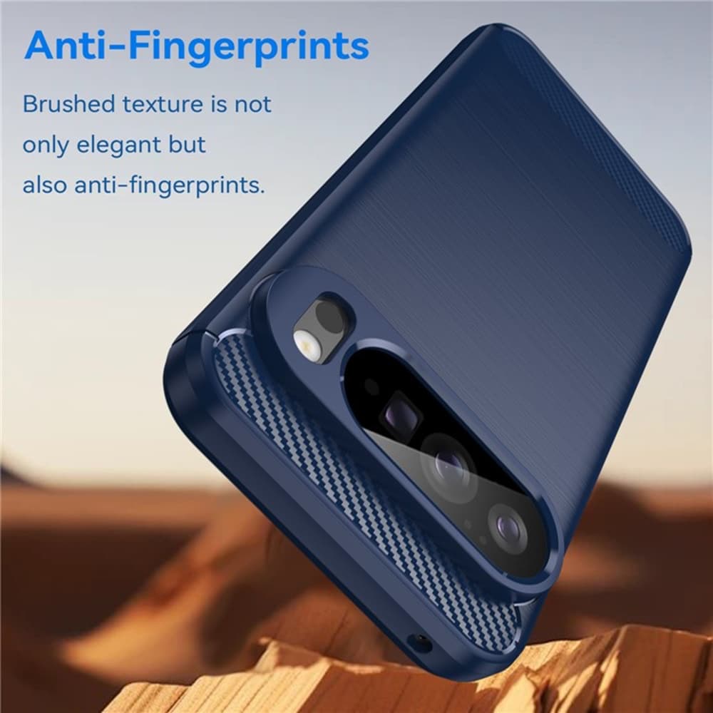 Techsuit Carbon Silicone Google Pixel 10 Pro XL modrá - náhled 3