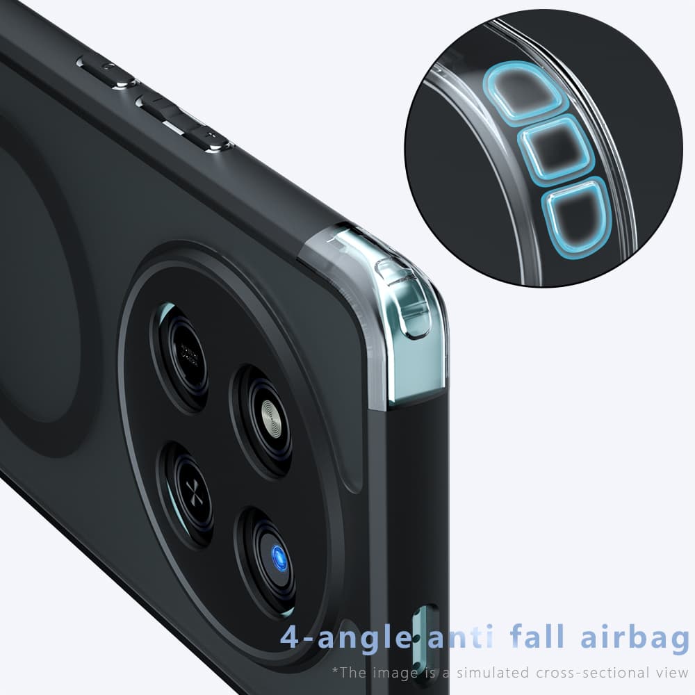 Techsuit PureFrost MagSafe Honor Magic7 Pro matný černý - náhled 3