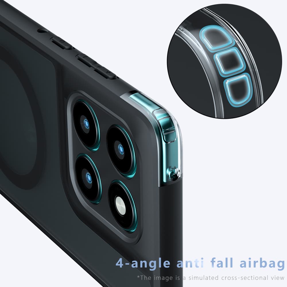 Techsuit PureFrost MagSafe pro Motorola Edge 60 Pro v matné černé - náhled 3