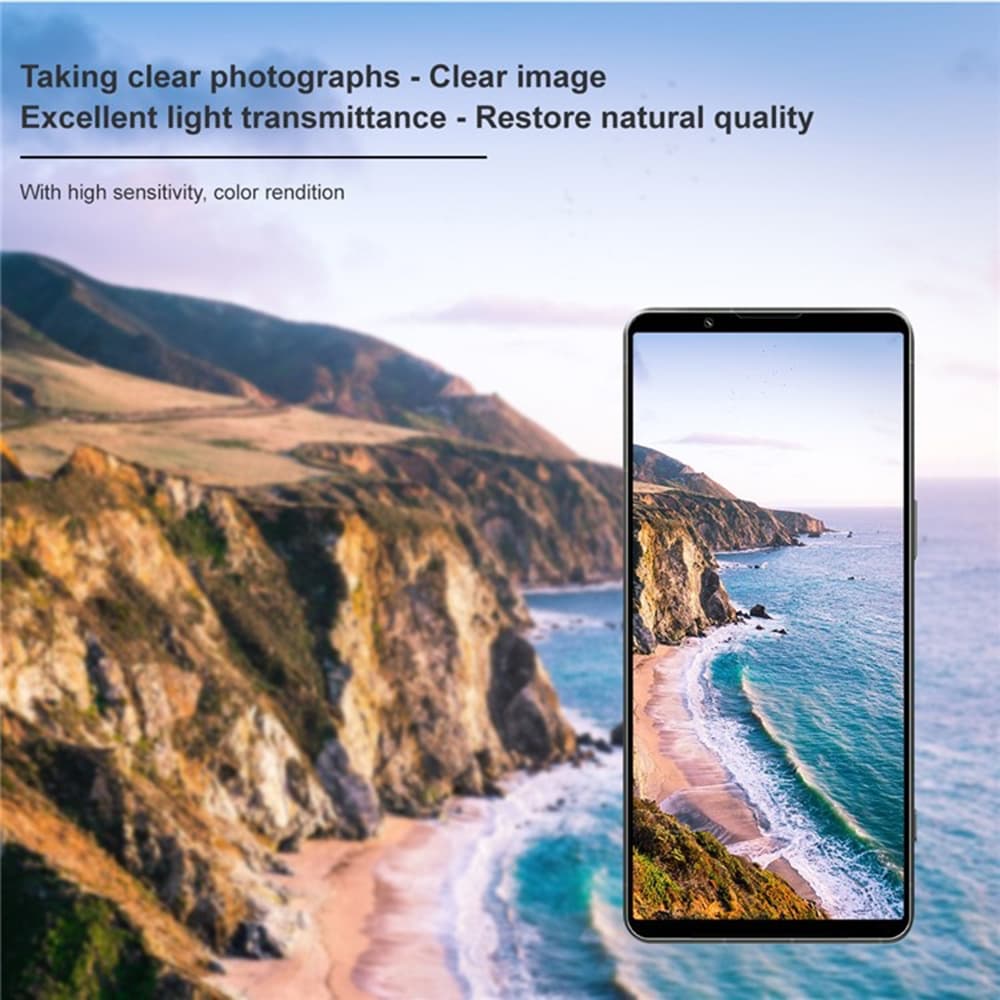 Techsuit ochranné sklo na fotoaparát Sony Xperia 1 VII černé - náhled 3