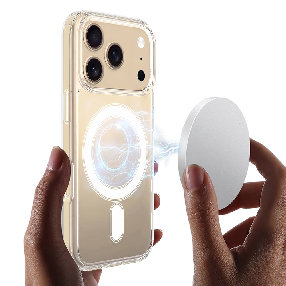 Techsuit MagSafe Pro pro iPhone 17 Pro Max průhledný - náhled 3