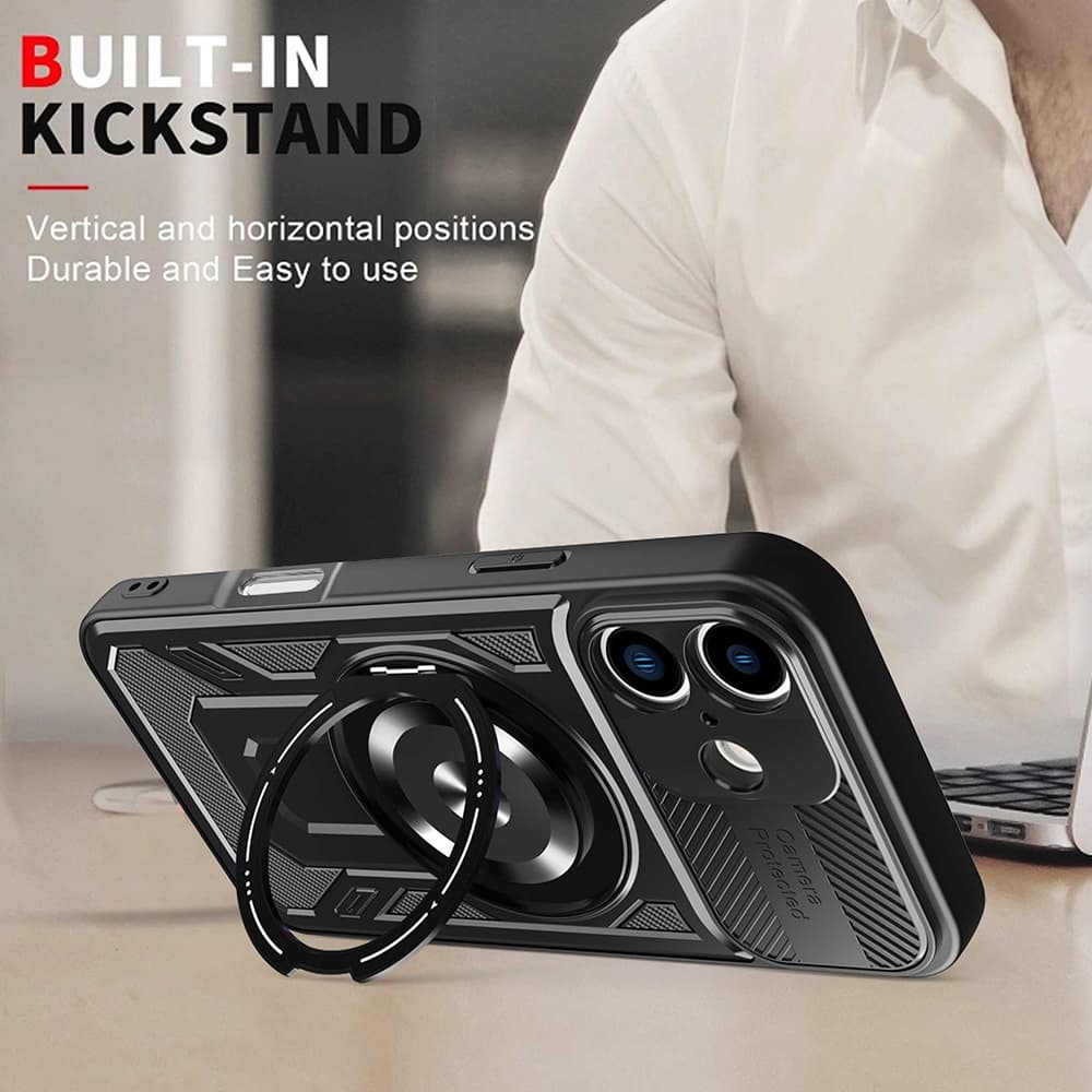 Techsuit RuggedCam pro iPhone 16 Plus modrá - náhled 3