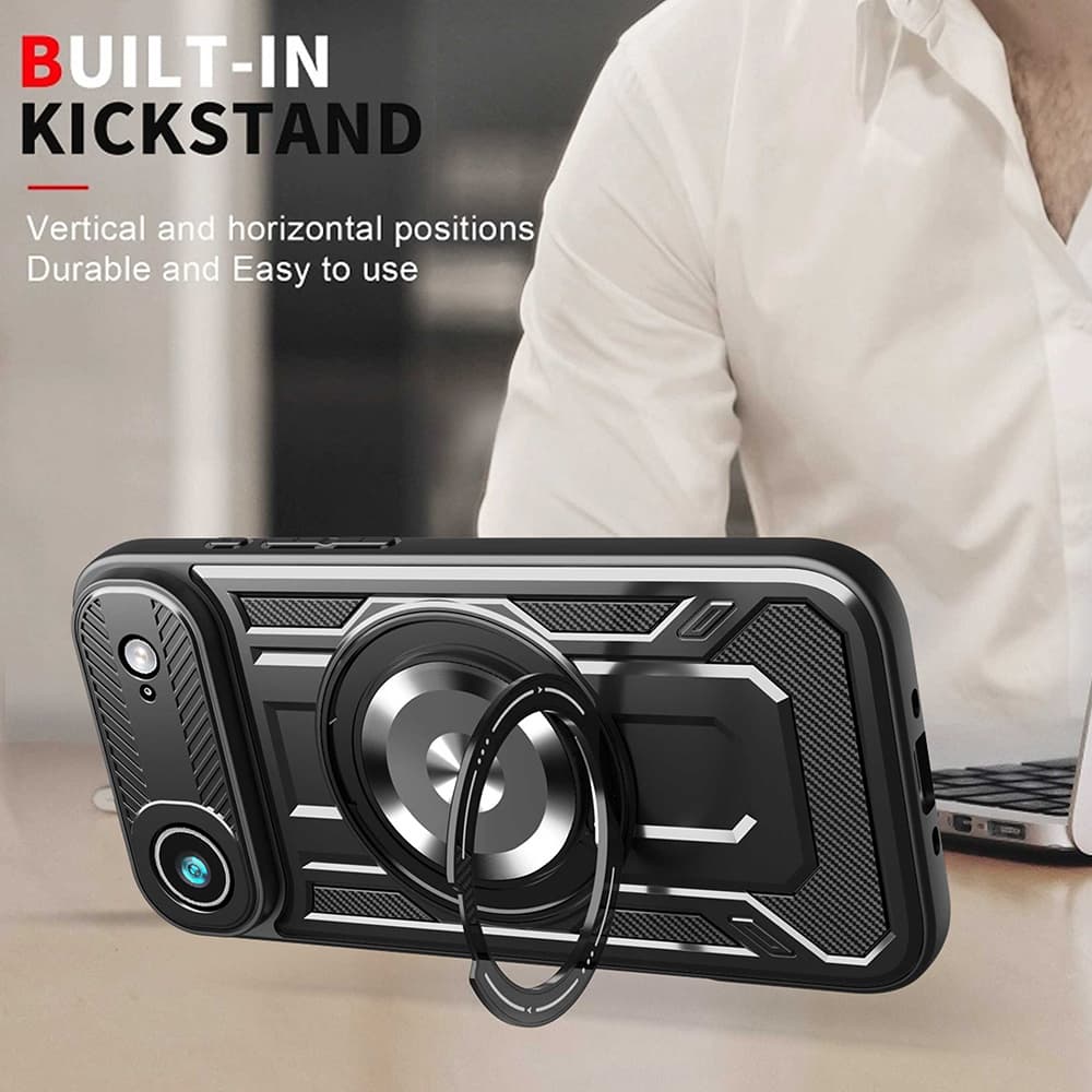 Techsuit RuggedCam iPhone 17 Air Fialová - náhled 3