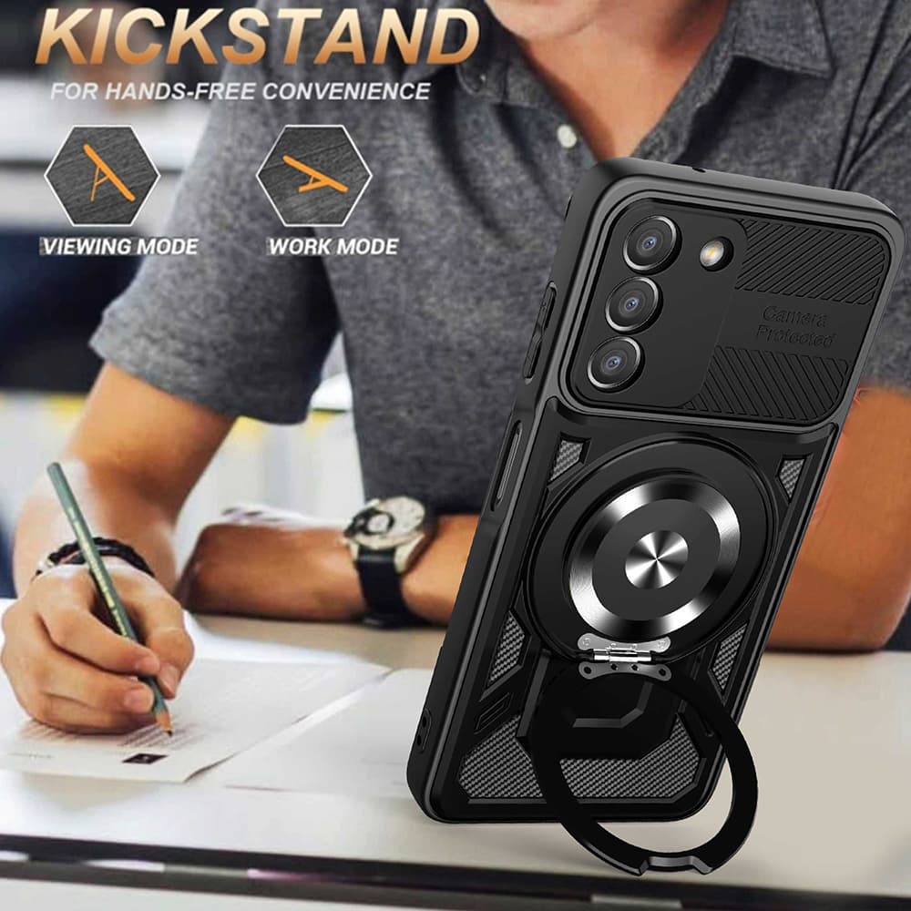 Techsuit RuggedCam pro Samsung Galaxy A26 5G šedý - náhled 3