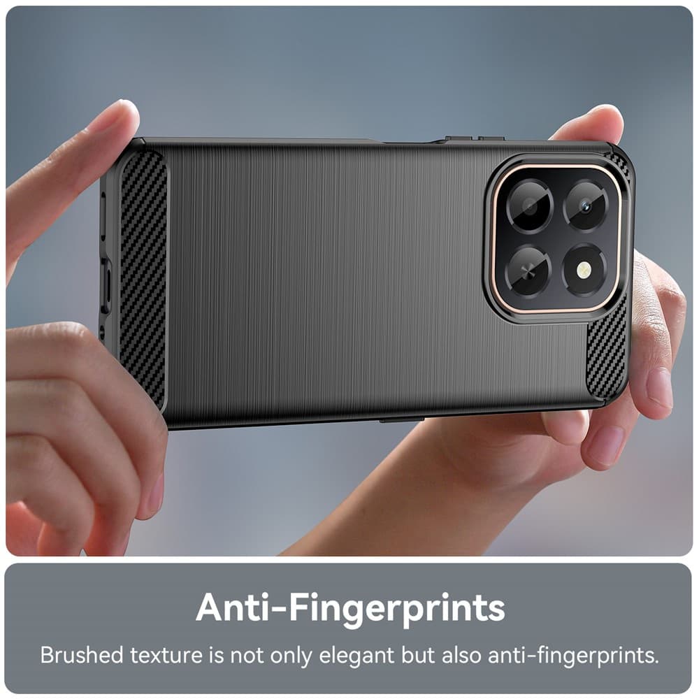 Techsuit Carbon Silicone pro Honor X6c černá - náhled 3