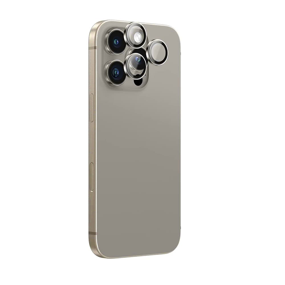 ANANK AR ochrana objektivu iPhone 16 Pro iPhone 16 Pro Max přírodní titan - náhled 3