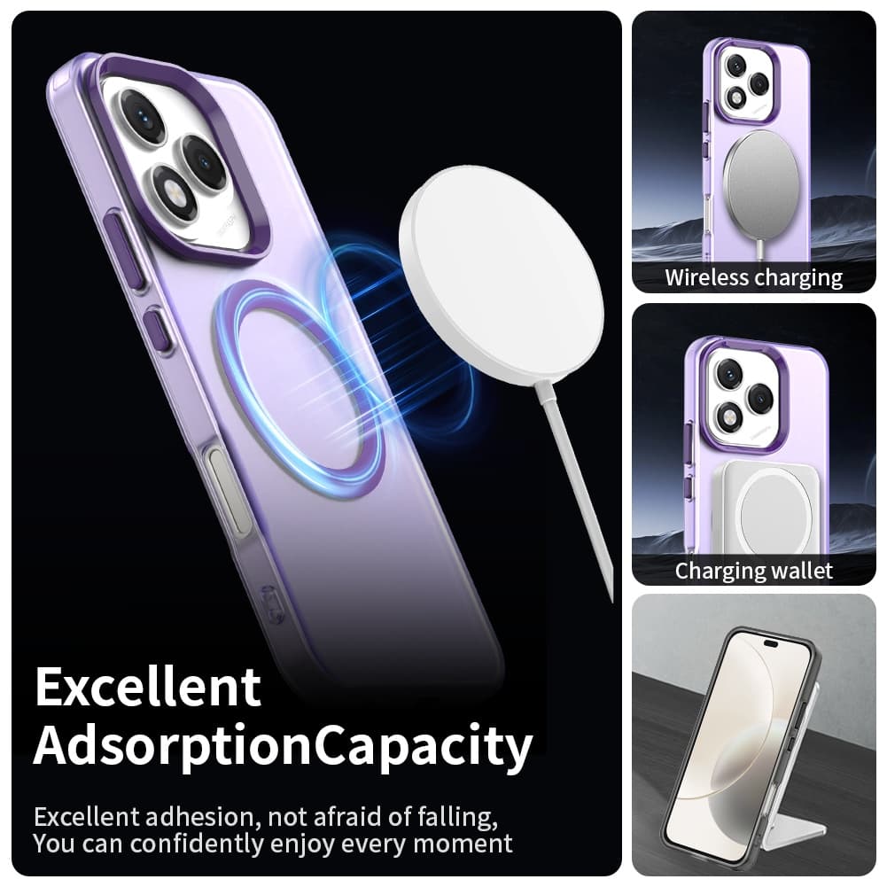 Techsuit CandyCase MagSafe pro Honor 400 Lite fialová - náhled 3