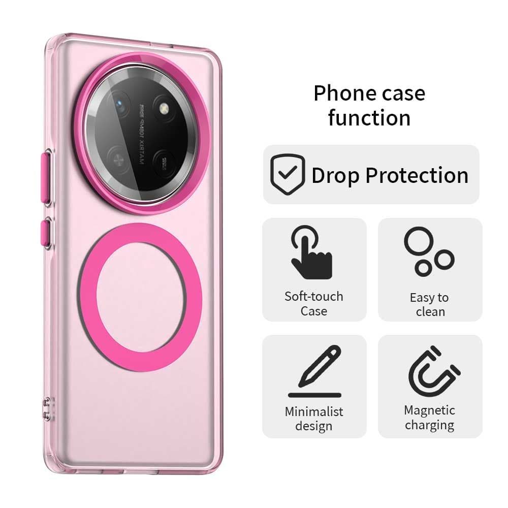 Techsuit CandyCase MagSafe pro Honor Magic7 Lite X9c růžová - náhled 3