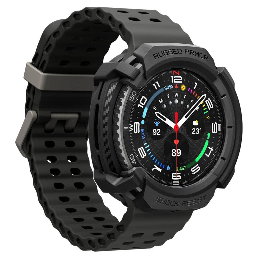 Spigen Liquid Air pro Samsung Galaxy Watch8 Classic matná černá - náhled 3