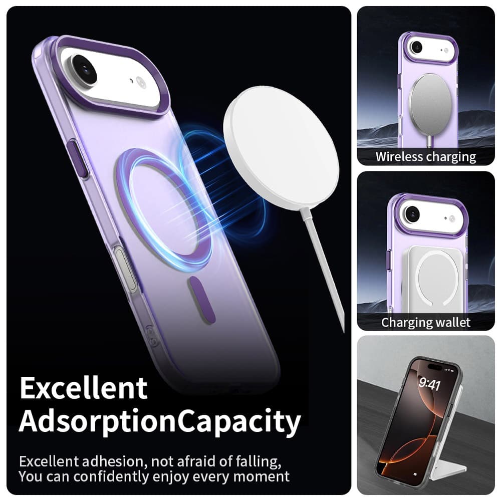 Techsuit CandyCase MagSafe pro iPhone 17 Air fialová - náhled 3